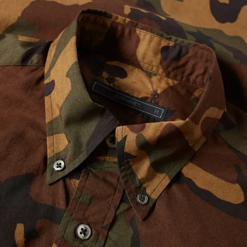 SOPHNET. Camouflage Loan Star Shirt