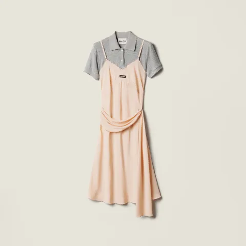 Marocain crepe dress