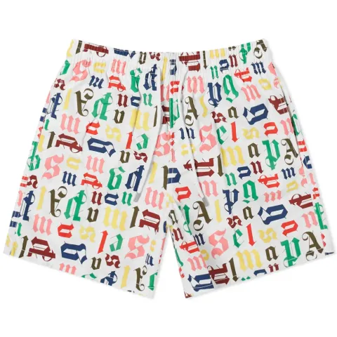 x Vilebrequin All Over Logo Swimshorts