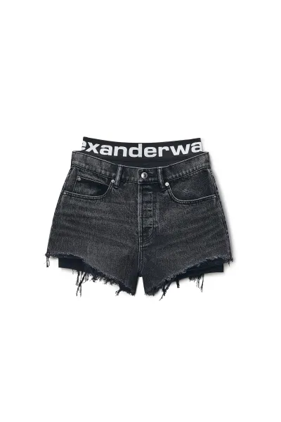 PRE-STYLED RELAXED LOGO BIKE SHORT