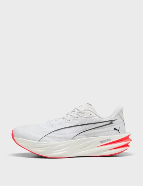 Puma Deviate Pure NITRO Running Trainers White Mix
