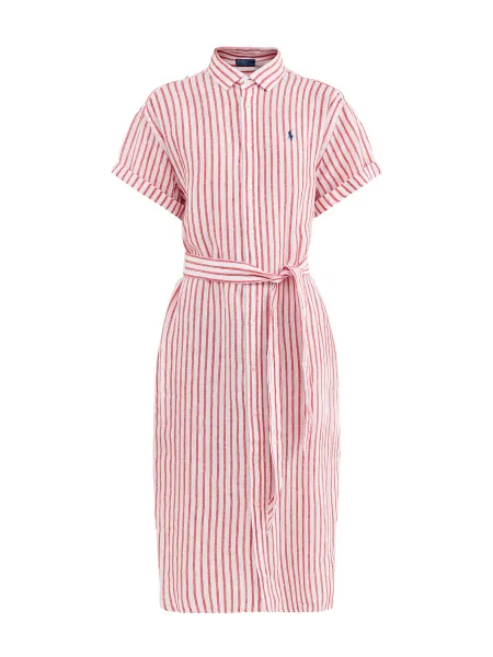 Polo Ralph Lauren Midi Stripe SS Shirt Dress