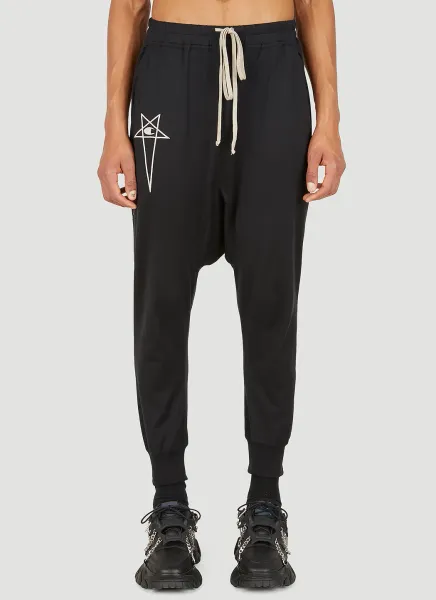 Prisoner Dropped Crotch Track Pants