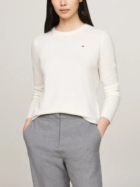 Tommy Hilfiger Pure Wool Crew Neck Jumper