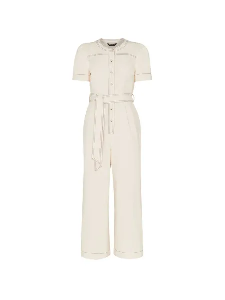 Whistles Alana Denim Jumpsuit