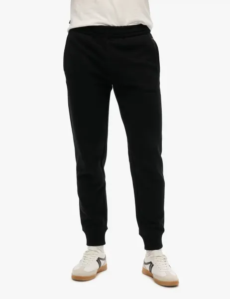 Superdry & Co Cotton Rich Joggers Black