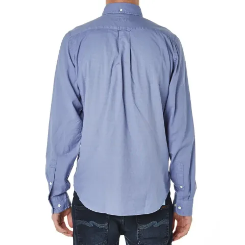 Fluffy Button Down Oxford Shirt
