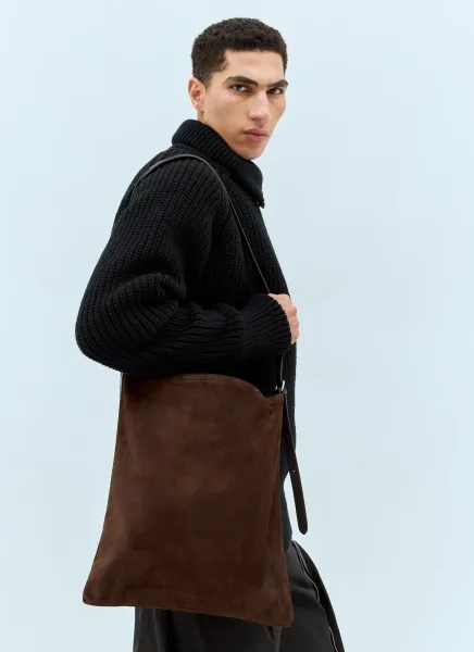 Suede Tote Bag