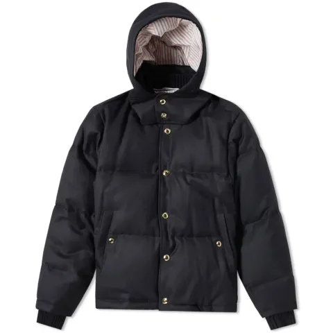Stripe Down Parka