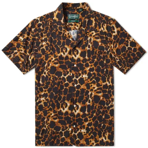 Short Sleeve Rayon Camp Shirt