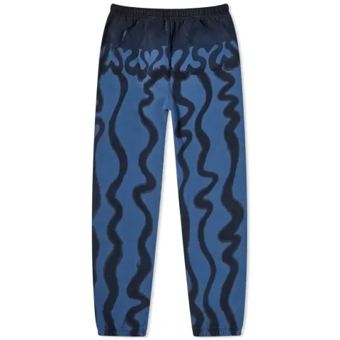 Wavy Print Sweat Pant