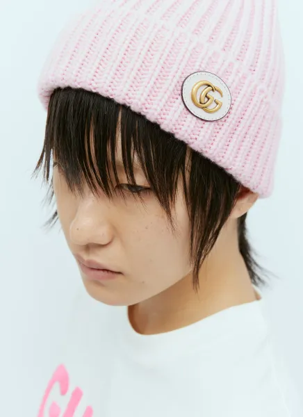 Wool Cashmere Beanie Hat