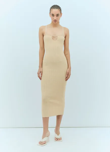 La Robe Sierra Bretelles Midi Dress