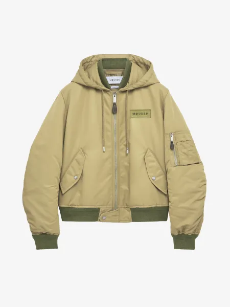 Hooded Nylon Jacket