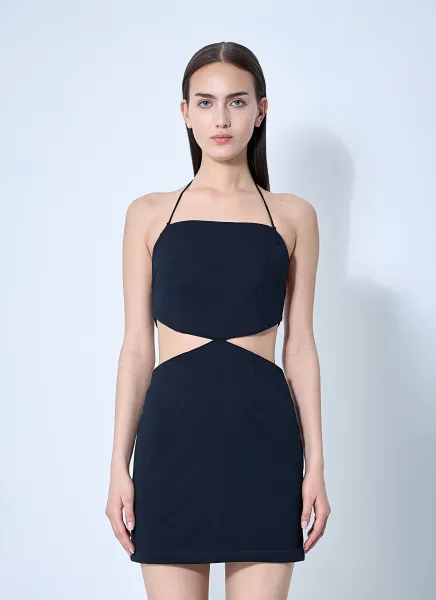Cut-Out Mini Dress