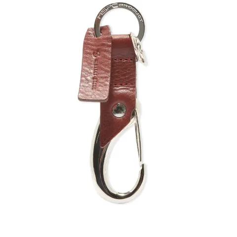 Oil Leather Keyring