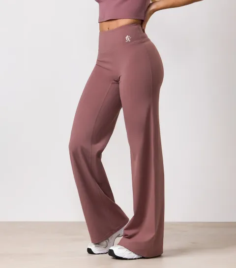 Women's Brown 365 Straight Leg Yoga Pants