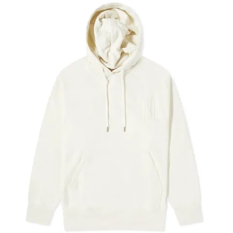 Arne Relaxed N Logo Hoodie