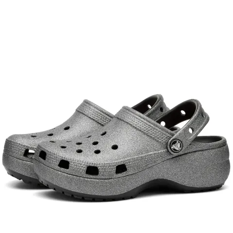 Classic Platform Glitter II Clog