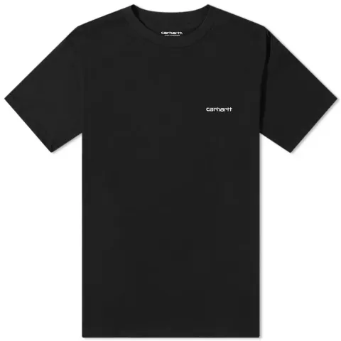Script Embroidered T-Shirt
