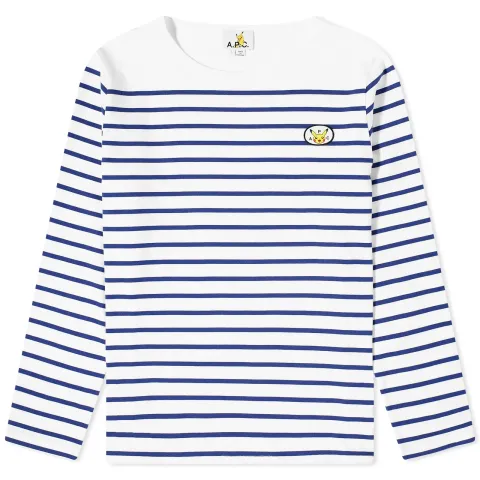 A.P.C. x Pokémon Long Sleeve Marine T-Shirt
