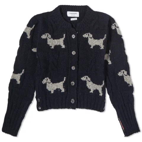 Hector Intarsia Cable Crew Knit