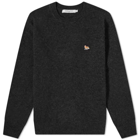Maison Kitsuné Baby Fox Patch Cosy Crew Knit