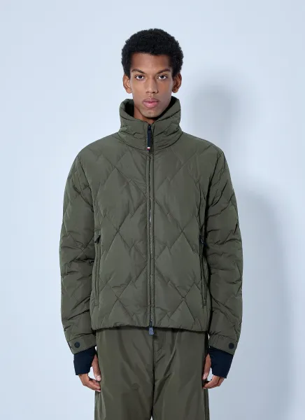 Moncler Grenoble Bramans Diamond Quilted Short Down Jacket