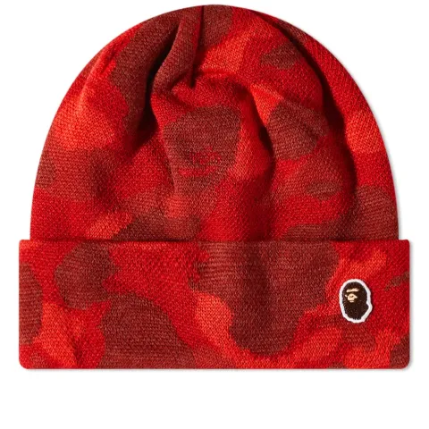 Color Camo Knit Cap