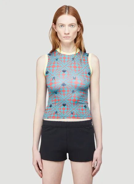 Knitted Muscle Beach Tank Top