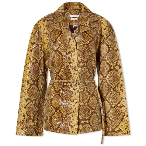 Lisbet Snakeskin Jacket