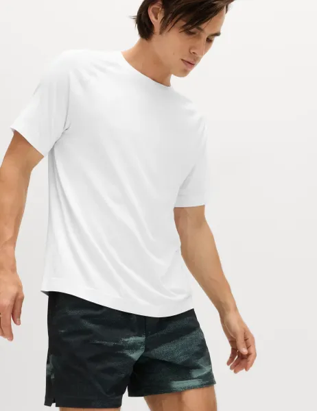 Goodmove Seam Free Sports T-Shirt White