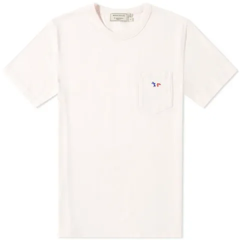 Maison Kitsuné Tricolour Fox Pocket Tee - END. Exclusive