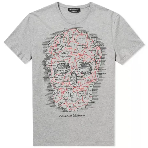 Skull Map Tee