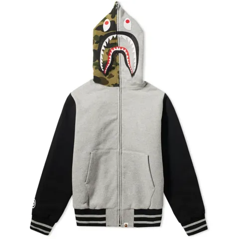 Shark Sweat Varsity Hooded Jacket