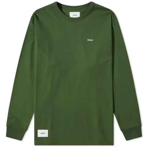 Long Sleeve Stencil Logo T-Shirt
