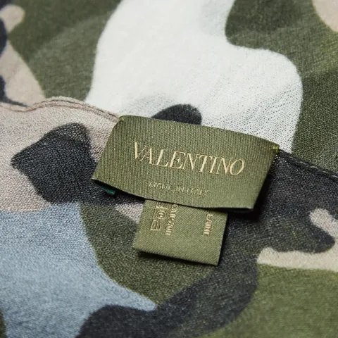Wool Camo Scarf