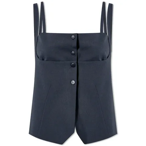 Double Button Vest