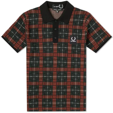 Jacquard Knit Polo