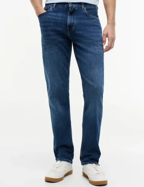 Tommy Hilfiger Denton Straight Fit Jeans Blue Denim