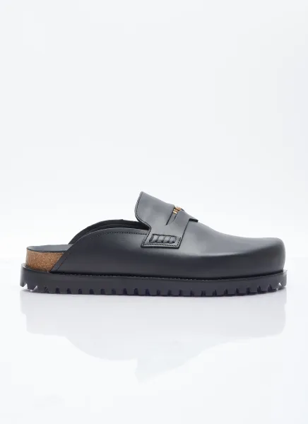 Medusa Leather Mules