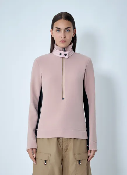 Contrast Panel Sweatshirt
