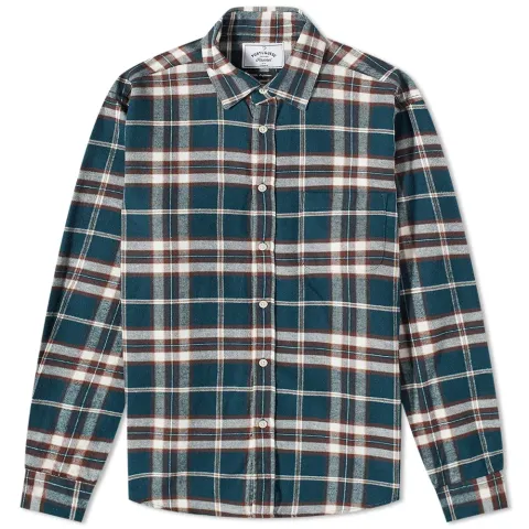 Smooth Check Flannel Shirt