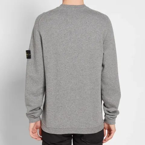 Zip Check Pocket Crew Sweat
