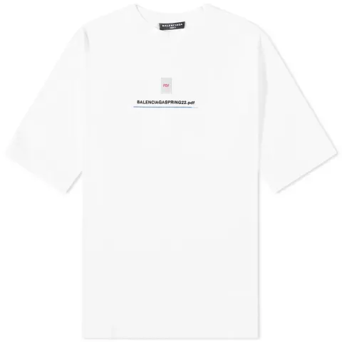 PDF Logo Oversized T-Shirt