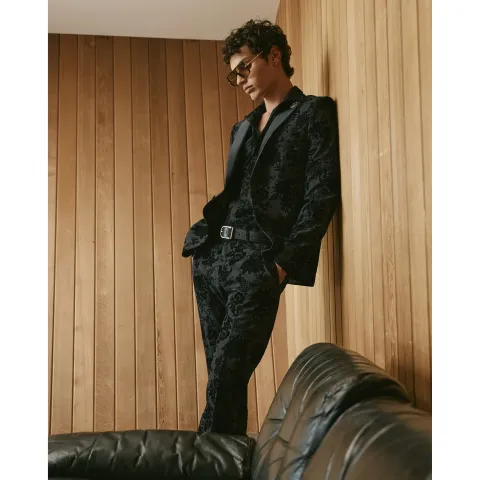 River Island Twisted Tailor Floral Suit Jacket