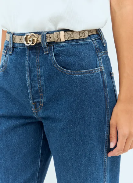 GG Marmont Reversible Thin Belt