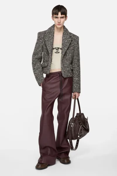 Leather trousers