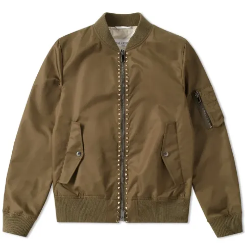 Rockstud Untitled Bomber Jacket