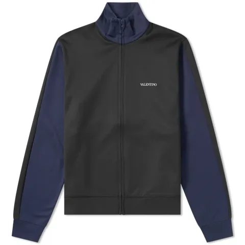 Contrast Stripe Track Top
